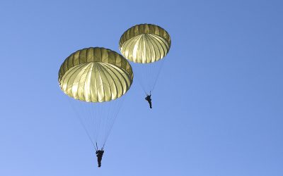 T-10D (Modified) Troop Back Personnel Parachute